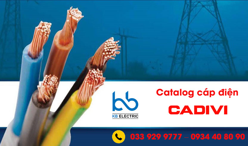 Catalog cáp điện Cadivi