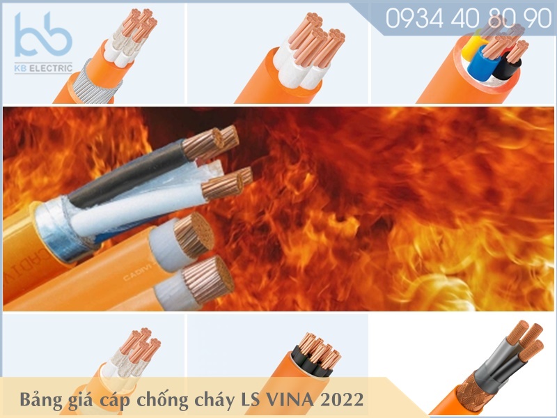 Bảng giá cáp chống cháy LS VINA 2022