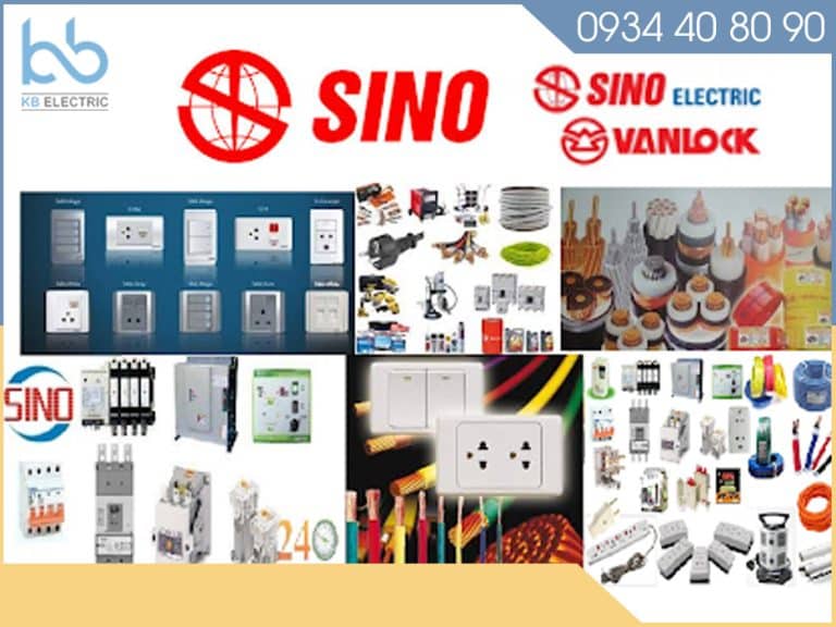 Thương hiệu thiết bị điện Sino, thiết bị điện hàng đầu Việt Nam