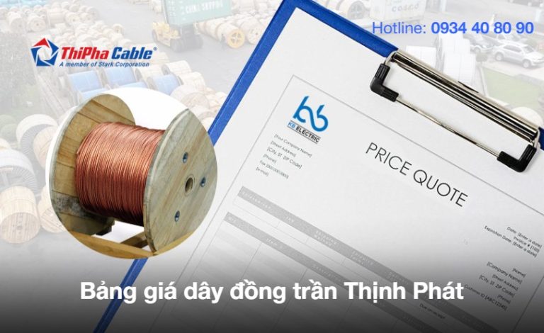 Bảng giá dây đồng trần Thịnh Phát