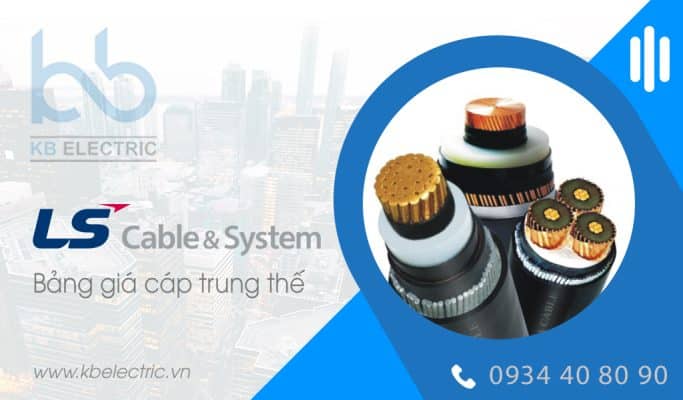 Bảng giá cáp trung thế LS VINA 2024