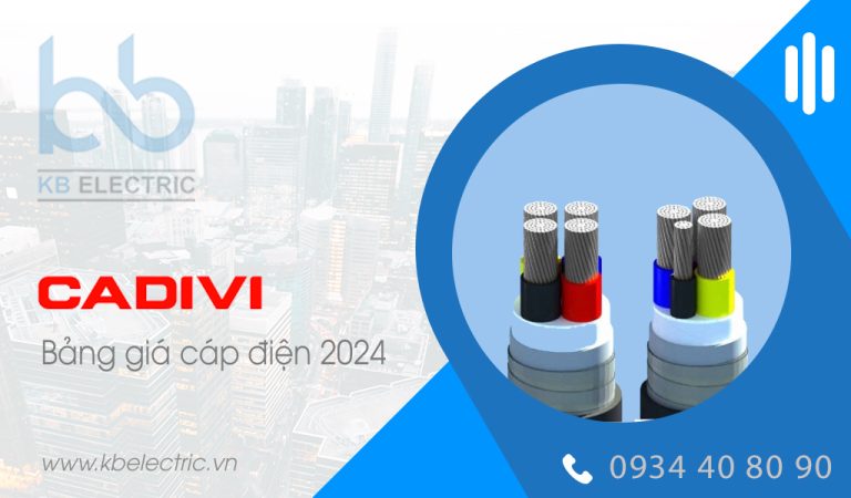 Báo giá cáp điện ruột nhôm CADIVI 2024 kbelectric.vn