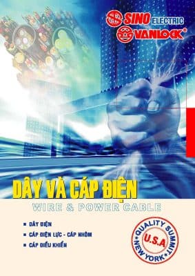 Catalogue dây và cáp điện SINO VANLOOK
