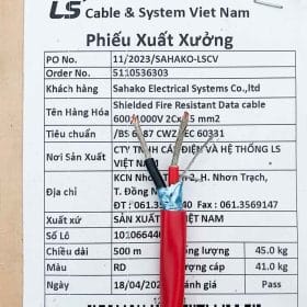 MỘT SỐ MÃ CÁP CHỐNG LS SAHAKO