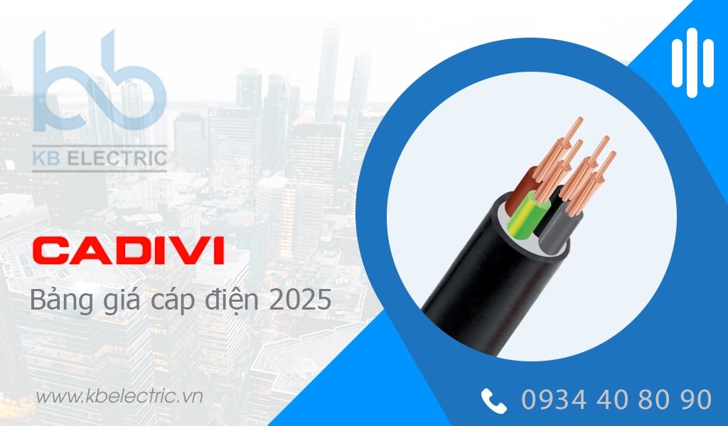 Bảng giá cáp điện 3 pha 4 lõi đồng Cadivi 2025 mới nhất Bảng giá cáp điện 3 pha 4 lõi đồng Cadivi 2025 mới nhất