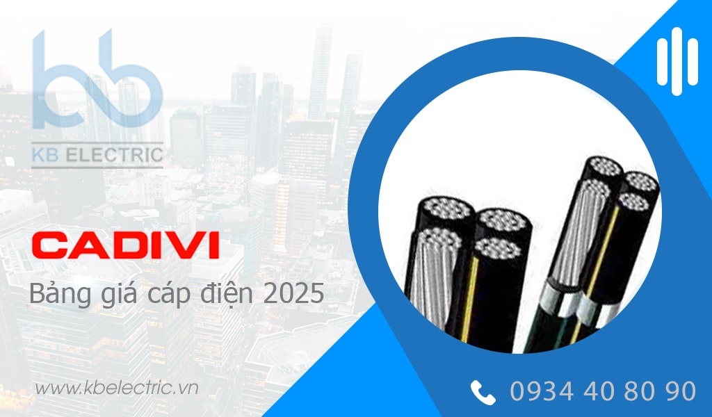 Bảng giá cáp nhôm vặn xoắn Cadivi LV-ABC 2025 Bảng giá cáp nhôm vặn xoắn Cadivi LV-ABC 2025