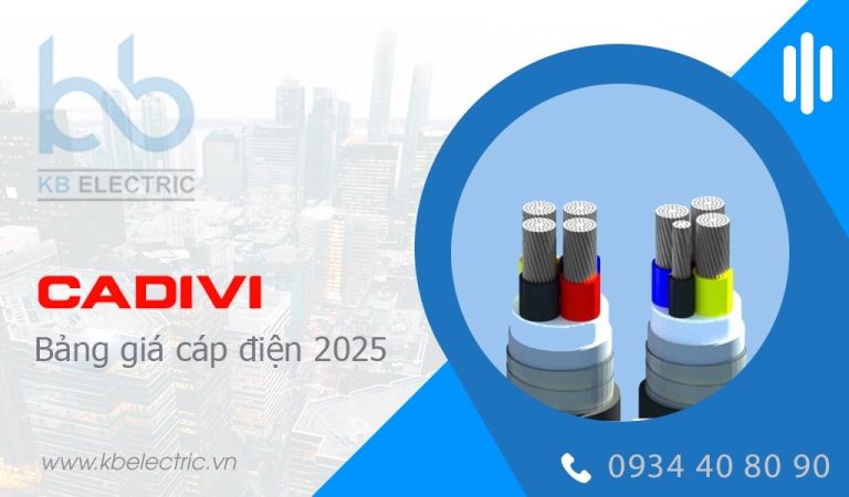 Báo giá cáp điện ruột nhôm CADIVI 2025 mới nhất