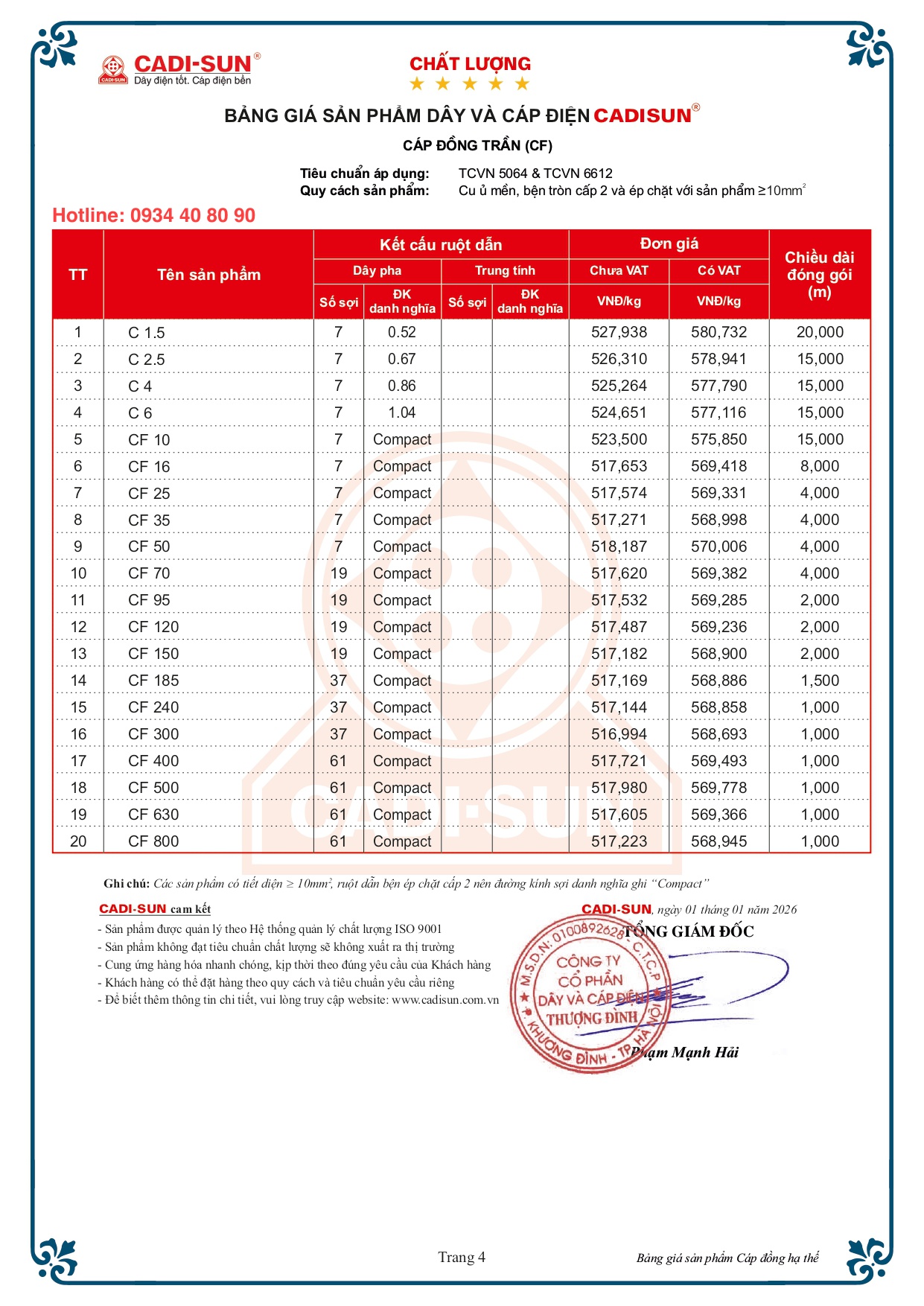 Bảng giá cáp đồng trần Cadisun mã C, CF -2026_page-0004 - kbelectric - 0934408090