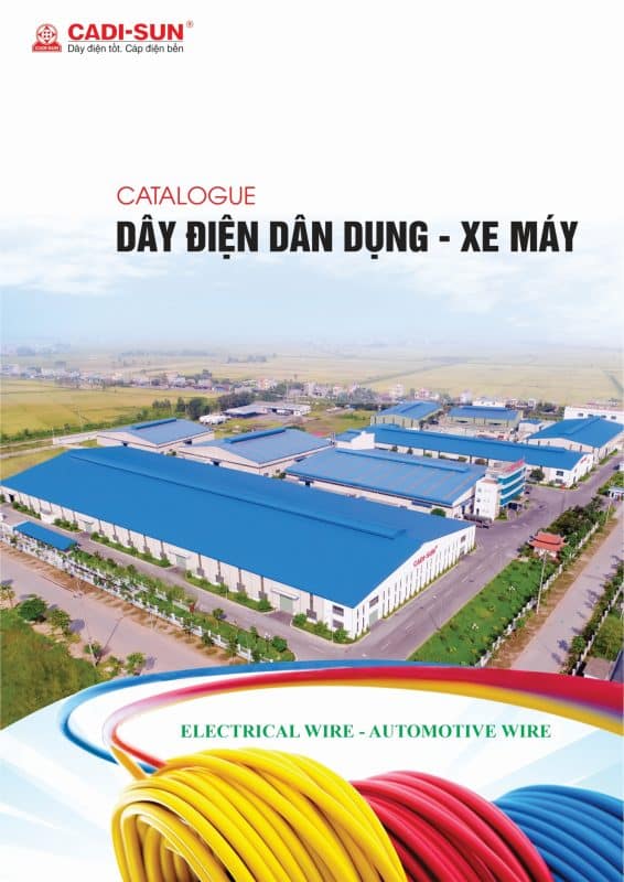 Catalogue dây dân dụng - xe máy Cadisun 2026