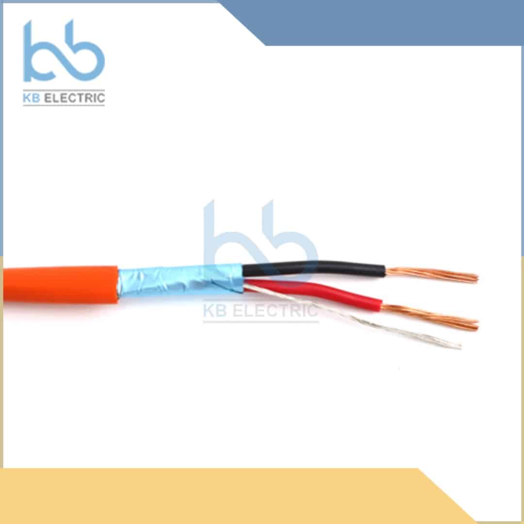 Cáp tín hiệu báo cháy chậm cháy chống nhiễu LS, 2 lõi, 2.5mm2, 300/500V
