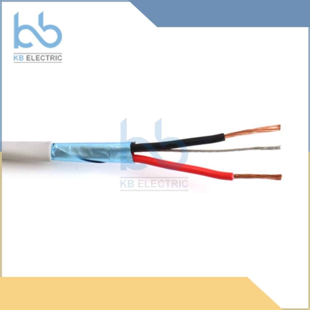 Cáp tín hiệu báo cháy chống nhiễu LS, 2 lõi, 0.75mm2, 300/500V