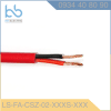 Cáp tín hiệu báo cháy Silicone chống cháy không chống nhiễu, 2 lõi, 1.25mm2, BS 6387 CWZ, 600/1000V LS-FA-CSZ-02-125S-CWZ-H